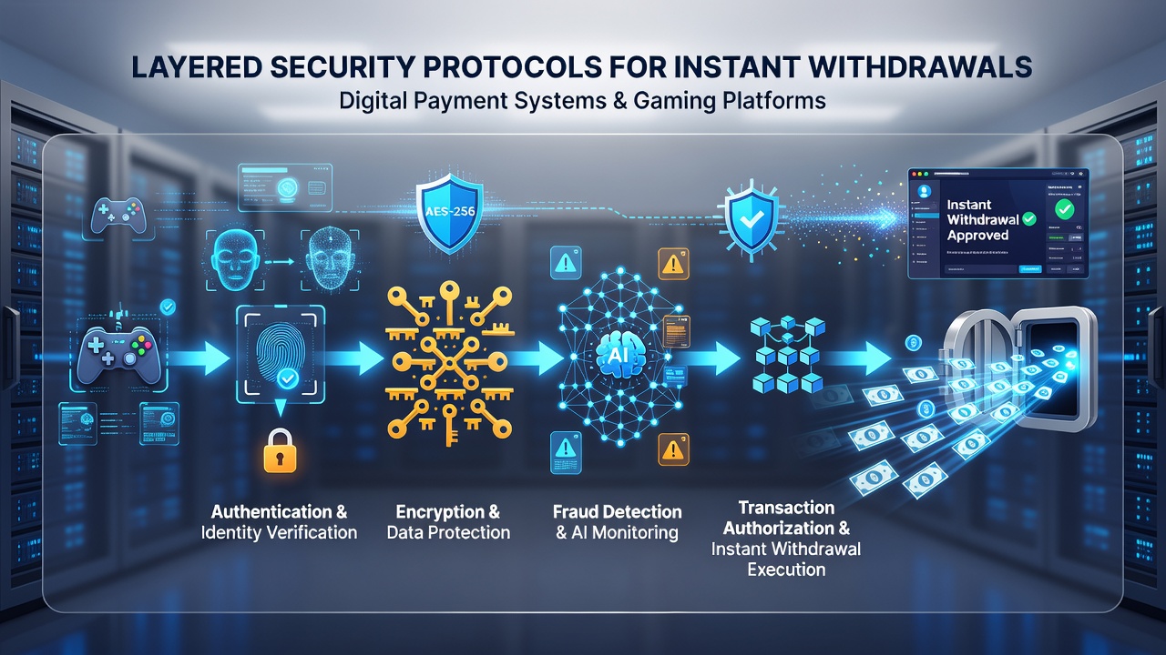 Network diagram illustrating multi-layered security in digital payment flows
