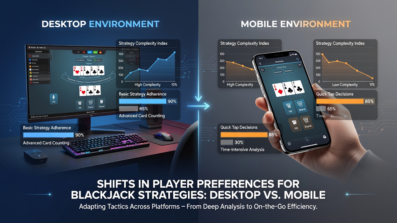 Mobile blackjack session showing simplified strategy overlay on smartphone screen