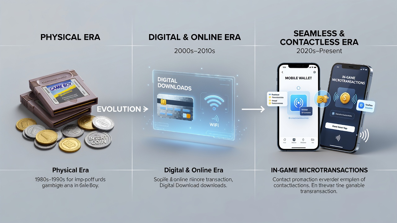 Modern smartphone displaying in-app purchase screens and digital wallet integration for gaming transactions
